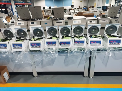 Últimas notícias da empresa sobre Atualização sobre a Centrifugadora TD4D - Remessa Recente e Informações de Disponibilidade
