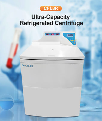 Bom preço. CFL8R Microcomputador controlado 14.4L centrífuga refrigerada de baixa velocidade com refrigerantes R404a e capacidade ultra-alta on-line