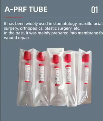 Bom preço. 10 ml 13 ml tubo de centrífuga PRF temperatura de armazenamento recomendada 4-25C tubo de plástico para laboratório médico on-line