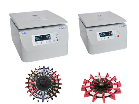 Bom preço. CTD-24K Mesa de Laboratório Centrifugadora de Cartões de Gel de Baixa Velocidade Motor DC Escovado 24 Cartões Centrifugadora de Cartões de Sangue para Laboratório e Hospital on-line