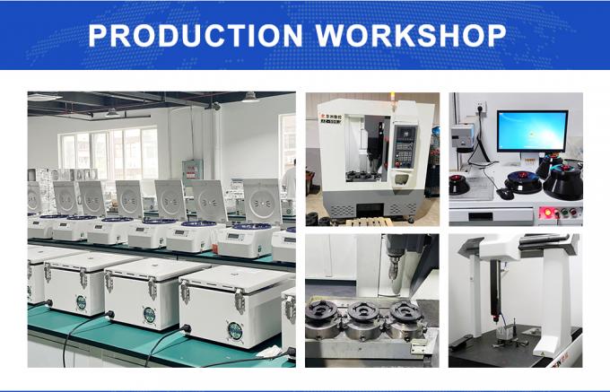 Mini centrífuga de alta velocidade 16500 rpm com ecrã LCD para laboratório - CTH-15 8