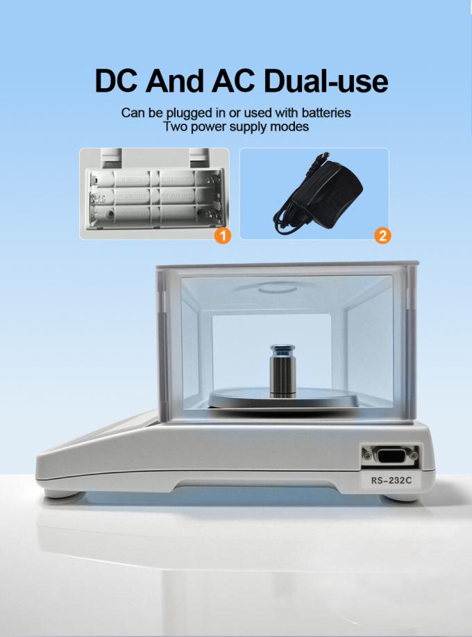 Leg&iacute;vel 0,001g Balan&ccedil;a de precis&atilde;o de laborat&oacute;rio Instrumentos de laborat&oacute;rio Balan&ccedil;a anal&iacute;tica Balan&ccedil;a com escudo de rascunho 2