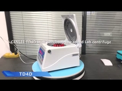 extrator de baixa velocidade 4000r/min do plasma de sangue do centrifugador da rotação do pulso de 60dB 90ml