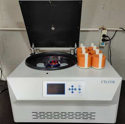 Bom preço. Máquina refrigerada médica do centrifugador da grande capacidade para o sangue/plasma/soro on-line