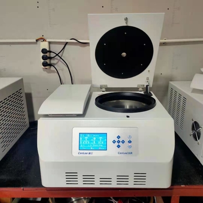 Bom preço. Centrifugador refrigerado Desktop 18500r/Min de alta velocidade, máquina do entrifuge do laboratório on-line