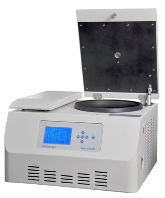 Bom preço. Centrífuga refrigerada de laboratório de alta velocidade 16.000 rpm com rotor de ângulo fixo on-line