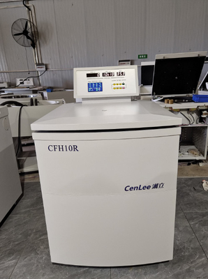 Bom preço. Assoalho que está o centrifugador refrigerado 10000rpm com capacidade 6000ml do rotor (6x1000ml) on-line
