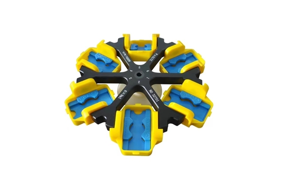 CYJ-6 3000rpm Baixo Ruído Baixa Velocidade Célula de Esmagamento CytoSpin Centrífuga Clínica Centrífuga de Laboratório Max. Capacidade 12 × 0,1-0,5 Ml