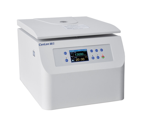 Bom preço. Capacidade máxima 600 ml Centrífuga clínica de escritório de alta velocidade para laboratório médico CenLee20k 20500rpm Centrífuga de serologia on-line