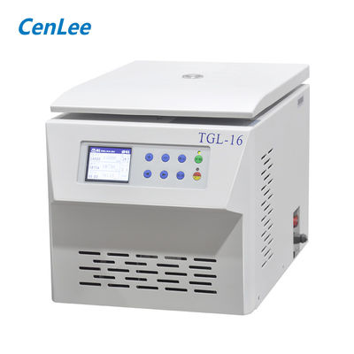 Bom preço. TGL-16 fixou o Ultracentrifuge 16000rpm 12 X1.5ml/2.2ml/5ml do refrigerador do sangue do tampo da mesa do rotor do ângulo on-line