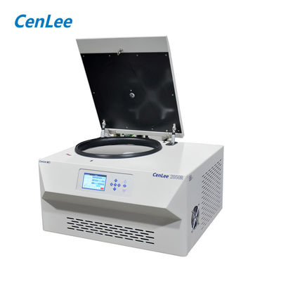 Bom preço. CenLee2050R Centrifugadora de mesa refrigerada 20500rpm 3000ml 4x750ml Centrifugadora de alta velocidade Rotor de ângulo fixo on-line