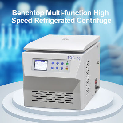 TGL-16 16000rpm 90ml centrífuga frigorífica de mesa com refrigerantes ecológicos, Máquina de centrífuga de laboratório multiuso
