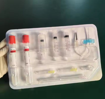 10 ML e 15 ML tubos PRP para centrífuga Kit de plasma rico em plaquetas com gel ACD e UPS para rejuvenescimento da pele