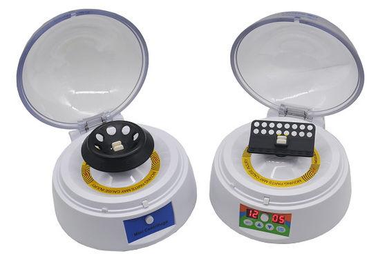 Banchtop Mini Small Micro Lab 0.2 ml 0.5 ml 1.5 ml Microcentrífuga portátil de alta velocidade Máquina de centrífuga de laboratório compacta