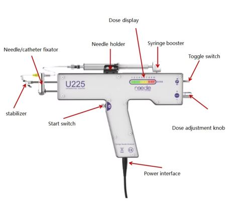 Máquina de Injeção de Mesoterapia Preço de Fábrica Mesogun Máquina de Injeção Sem Agulha Mesoterapia Sem Agulha para Pele Facial e Cabelo