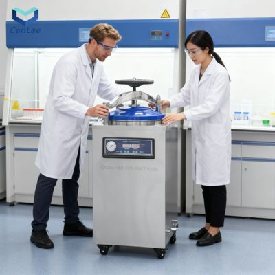 Bom preço. Automatic Control Vertical Sterilizer with LCD Touch Screen on-line