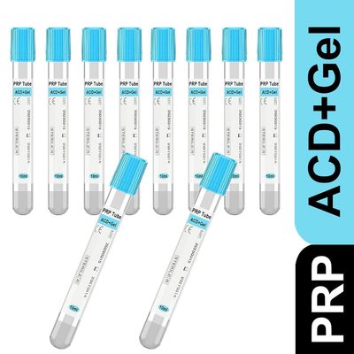 Bom preço. Tubos PRP de 10ml para Sistema PRP, Tubo de Vidro com ACD e Gel, Caixa de 10 unidades embaladas individualmente on-line