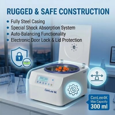 Bom preço. Centrífuga de bancada de baixa velocidade de 4000 rpm com rotor angular de 12x15ml e motor sem escovas com autobalanço para uso laboratorial on-line