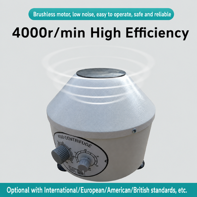 Centrífuga Cenlee 800D com 4000 rpm Velocidade 1790xg Força e 6x20ml Capacidade para Laboratórios Biomédicos