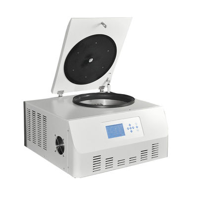 Bom preço. Centrifugador refrigerado Tabletop do microprocessador, centrifugador fixo do rotor da câmara de SS304 360mm on-line