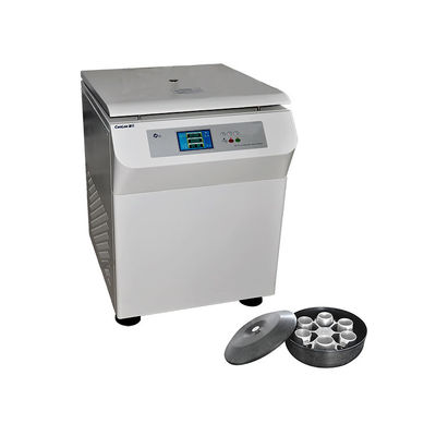 Bom preço. Centrífuga de piso de rotor amplo, centrífuga de alta capacidade, máquina de centrifugação de laboratório refrigerada de 4000 ml on-line