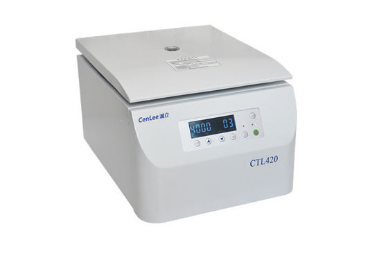 Bom preço. CTL420 4200rpm 5/15/20/50ml Bancada Horizontal Swing out rotor Máquina de centrífuga PRP on-line