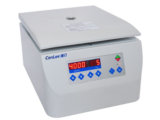 Bom preço. Máquina de centrífuga de laboratório de baixa velocidade de 250w com rotores angulares DC motor sem escovas on-line